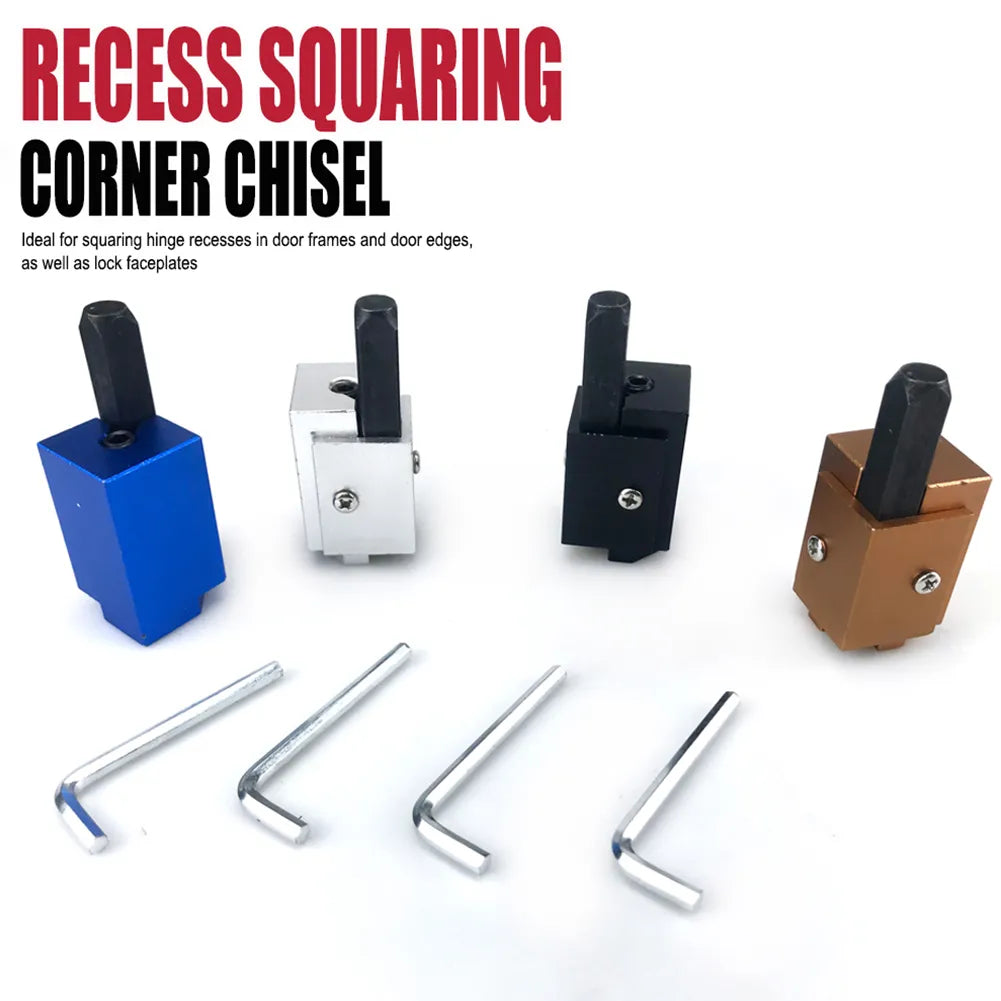 Wood Carving Corner Chisel Square Hinge Recesses Mortising Tools