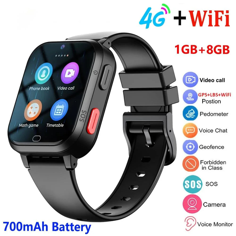 Smart Watch Kid Video Call SOS GPS+LBS Location Smartwatch