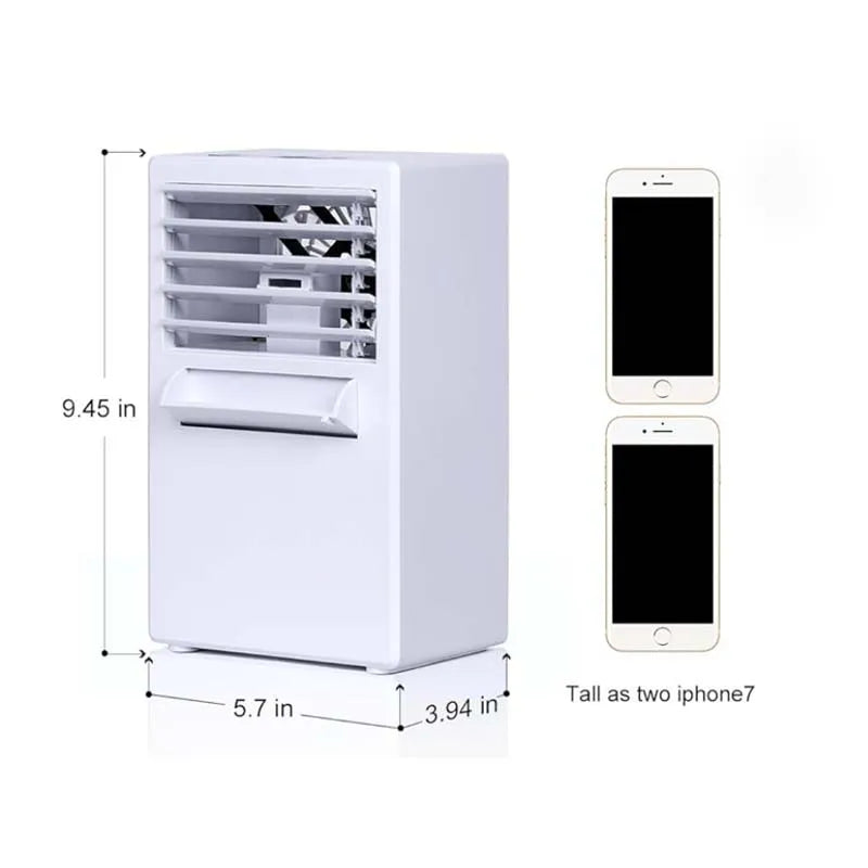 Mini Portable Air Conditioner
Misting, Humidifier Purifier