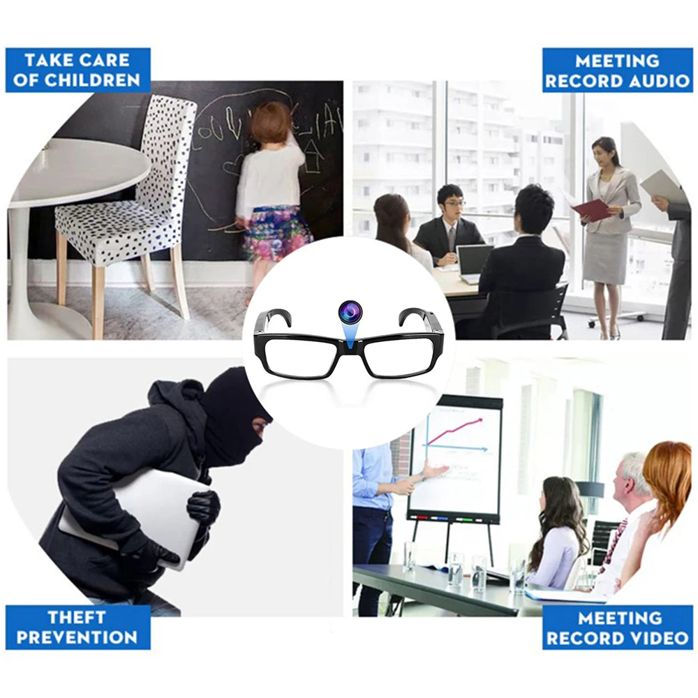 Mini Camera Smart Glasses Portable VCR Camera Sports Camera