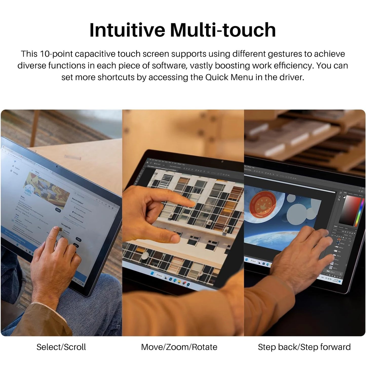 Tablet 15.8 Inch Graphics Computer Touchscreen 16GB RAM