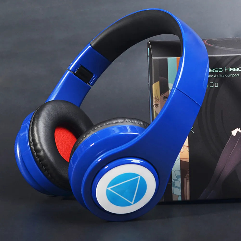 Wireless Bluetooth-compatible Headset Headphones with Mic for Phone