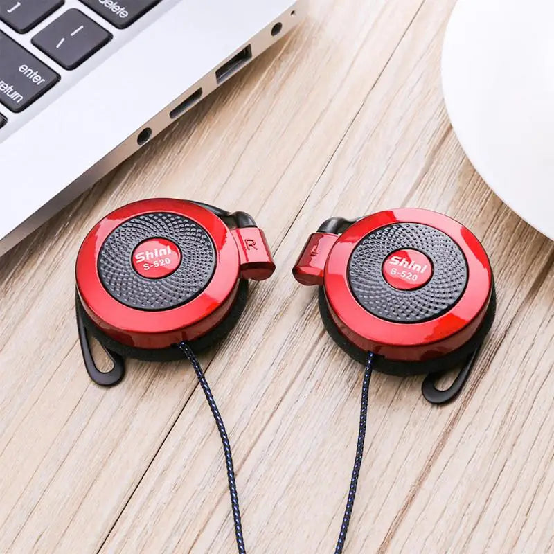Stereo, Mp4 Ear-Hook Wire, Earphones Game Sports Leisure Mobile Phone
