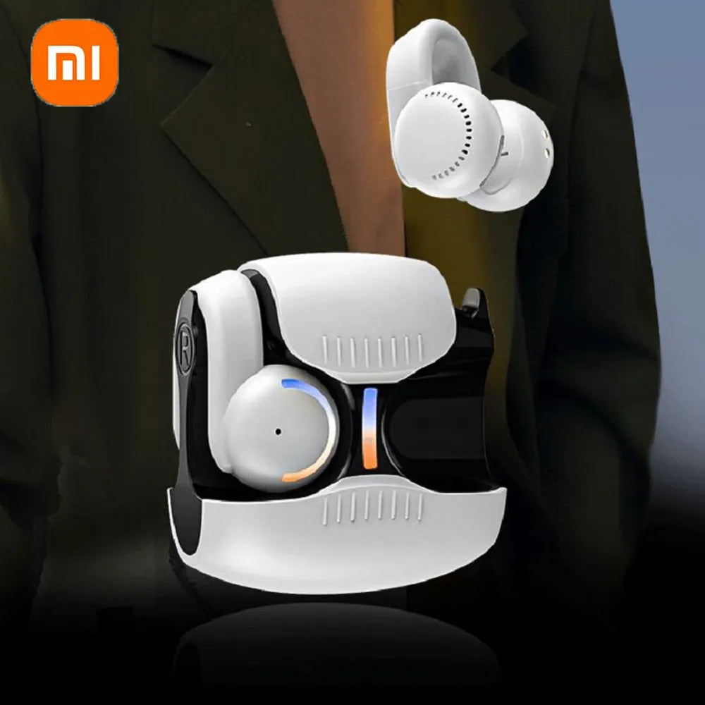 Ear Clip Wireless Bluetooth Bone Conduction Earphones Headset Gamer