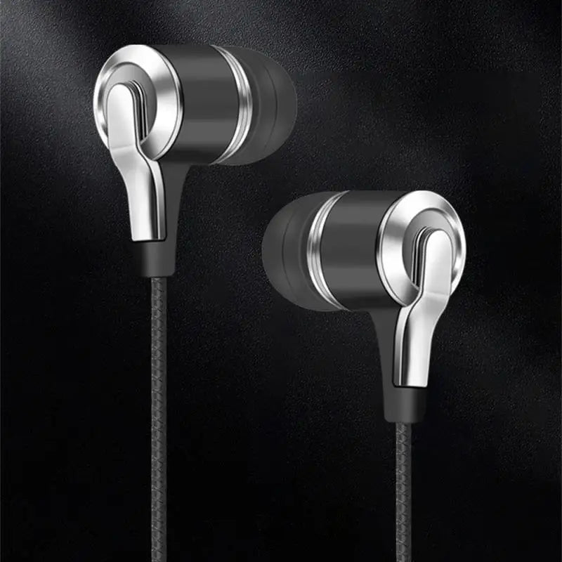 Wired Headphones, Earbuds, Stereo, Mic volume