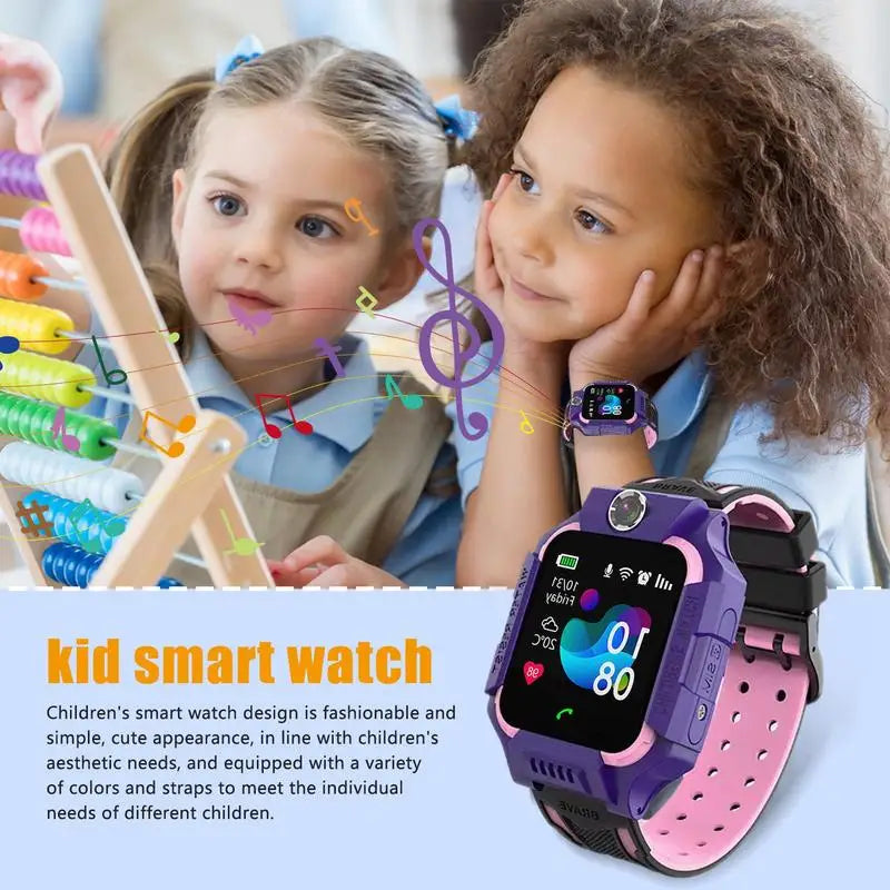 Kid Smart Watch Digital Waterproof Location Video