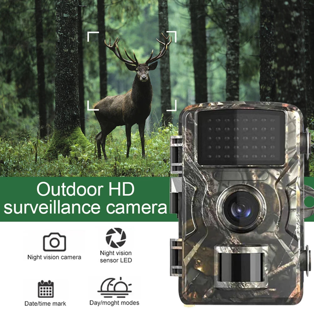 Wildlife Hunting Camera Waterproof Hunting Equipment Night Vision Motion Sensor Wild Animal Trail Surveillance Detector Camera