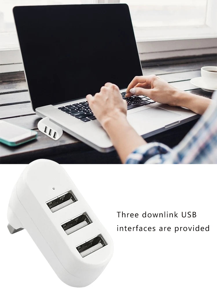 USB  3 USB Hub Extension Hub Multiple USB Adapter, Card Reader Laptop