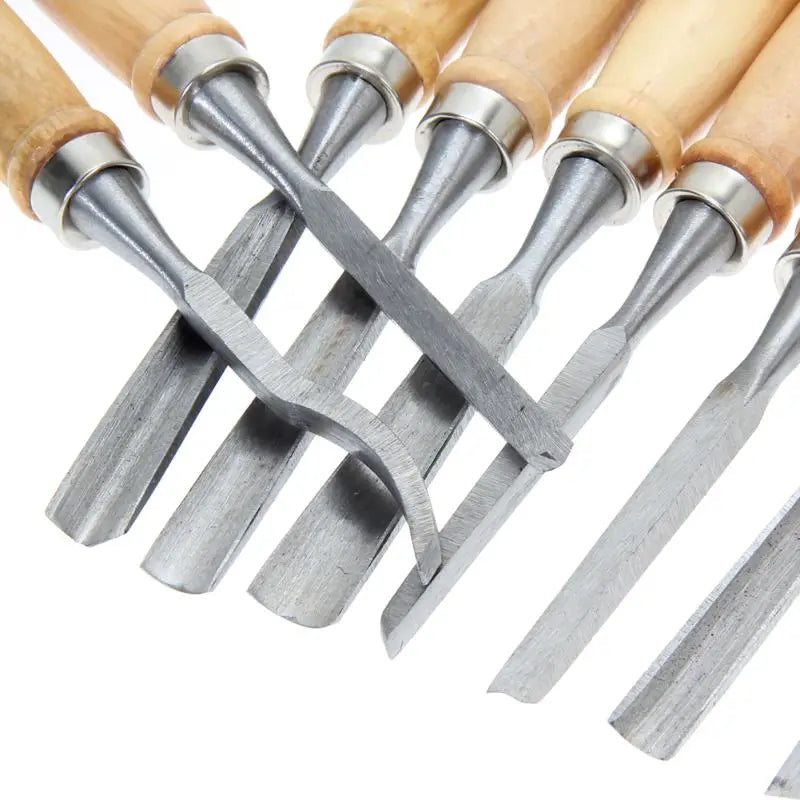 6/12Pcs l Wood Carving, Hand Chisel Tool, 
 Detailed Hand Tools