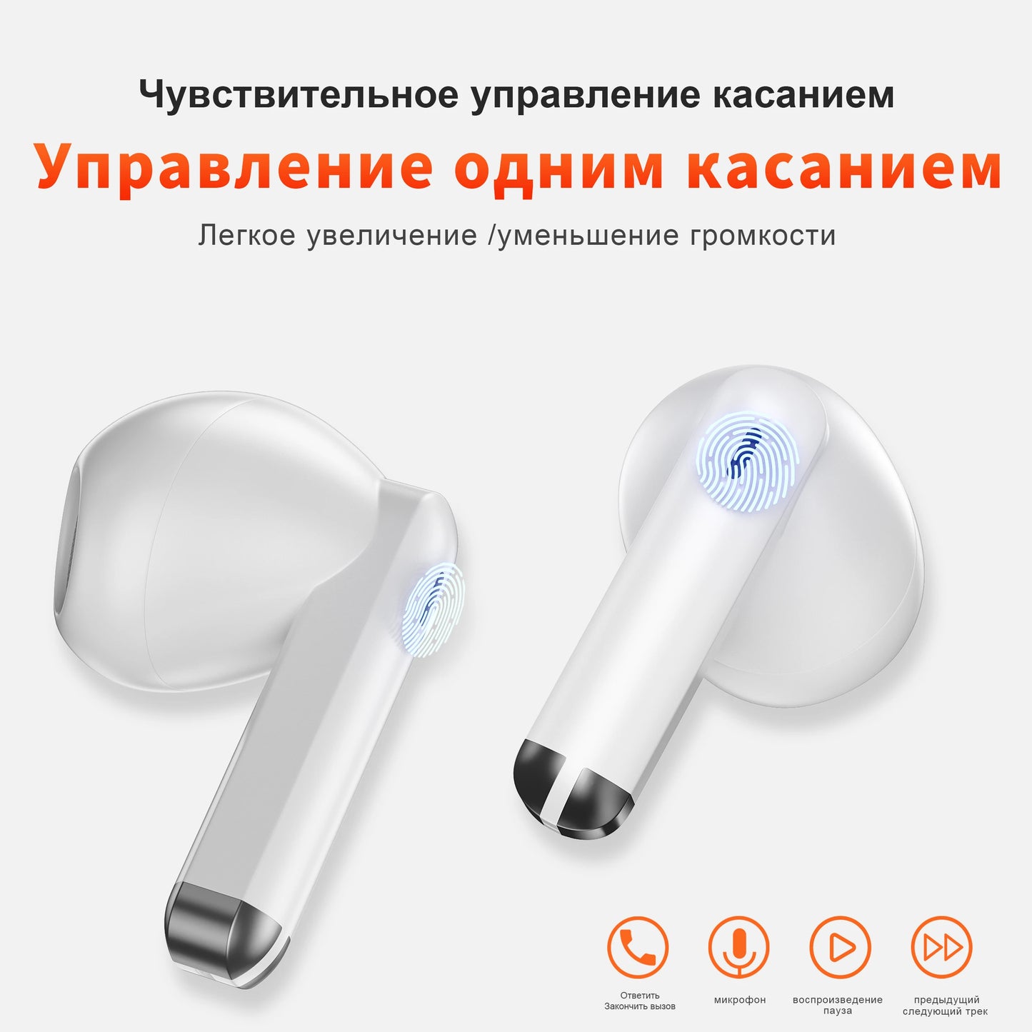 Wireless Earphones  Bluetooth  Microphone HIFI Headphone waterproof Earbud