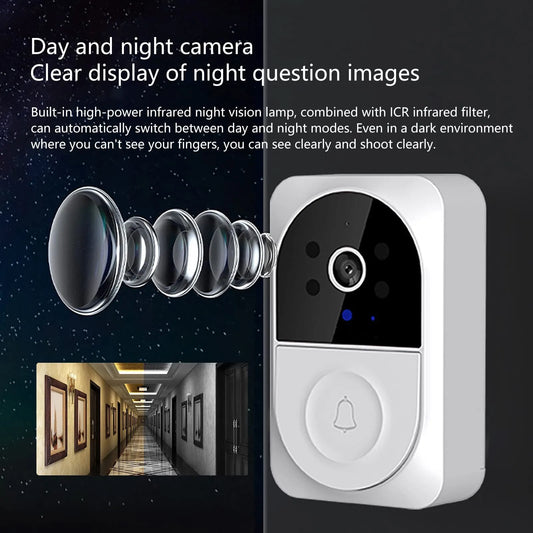 Wi-Fi Camera, With 2-Way Audio, Motion Detection, Night,