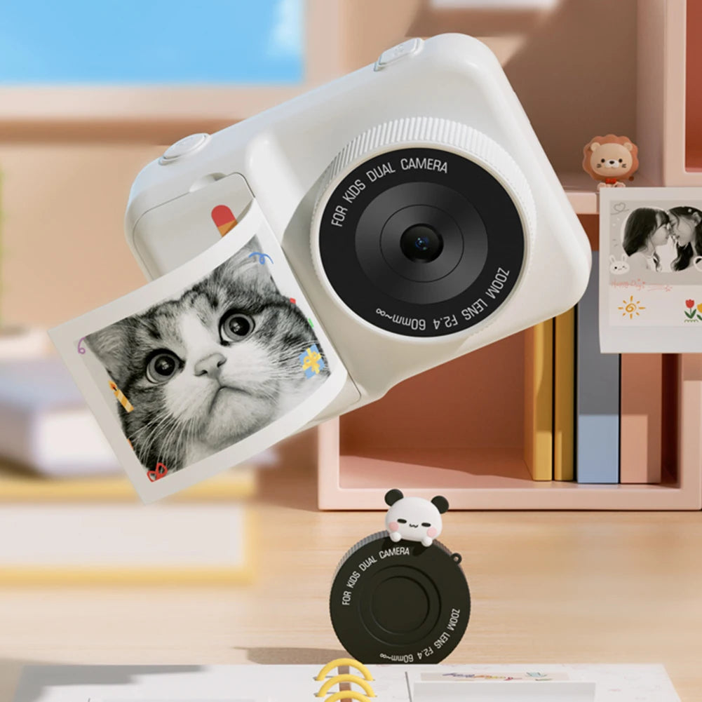 Instant Print Camera Thermal Paper Printer Kids Gift