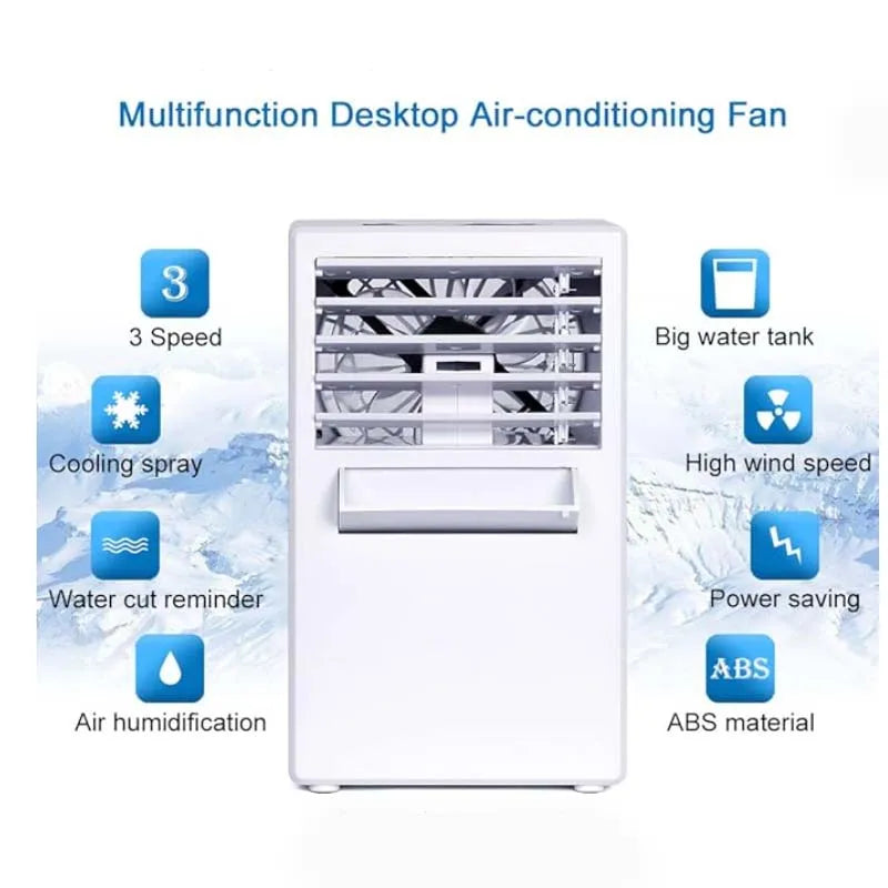 Mini Portable Air Conditioner
 Misting, Humidifier Purifier