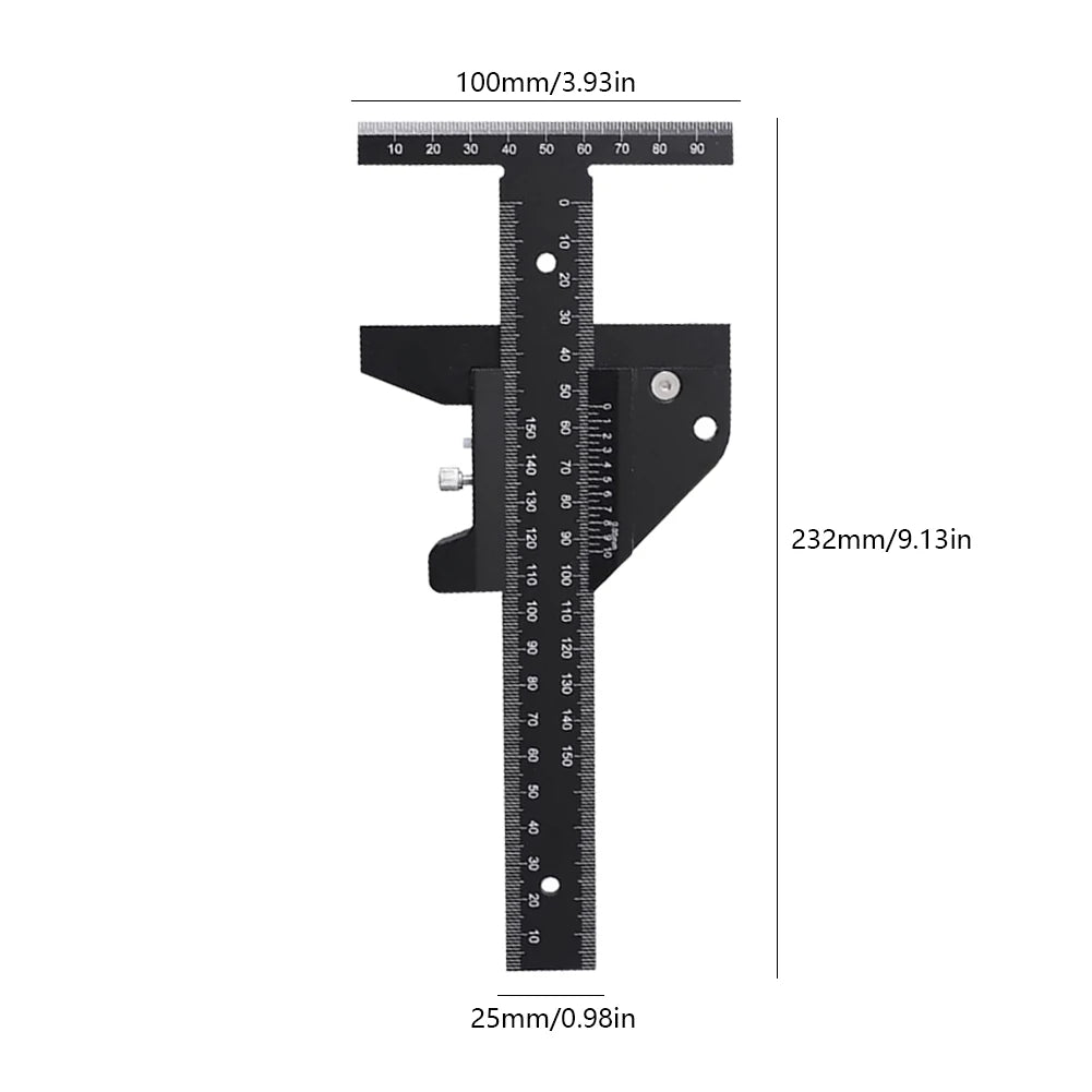 Marking Measuring Gauge Mark T-Ruler Limit Gauge Scriber