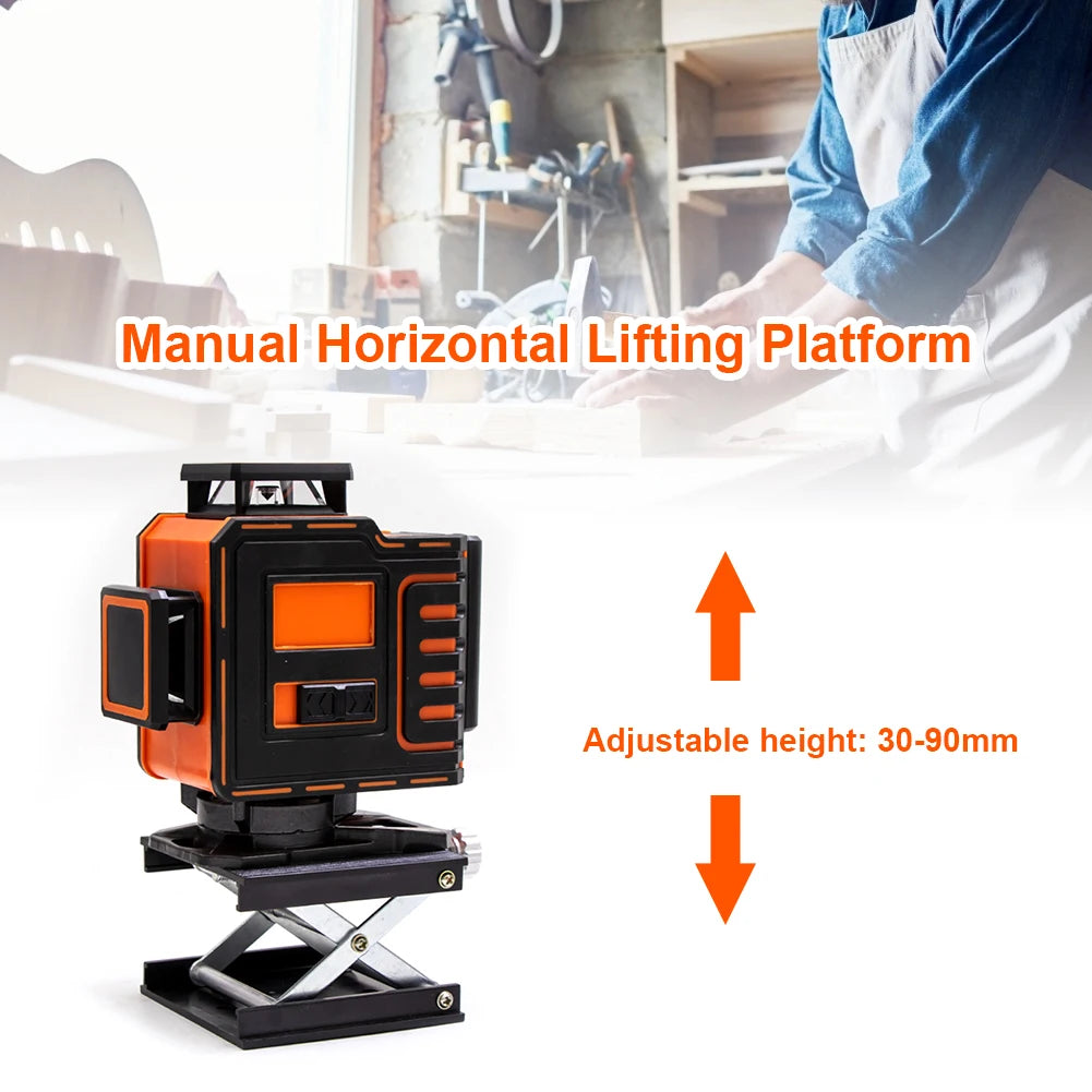 Laser Level Router Plate Manual Lift Platform Carpenter Tool