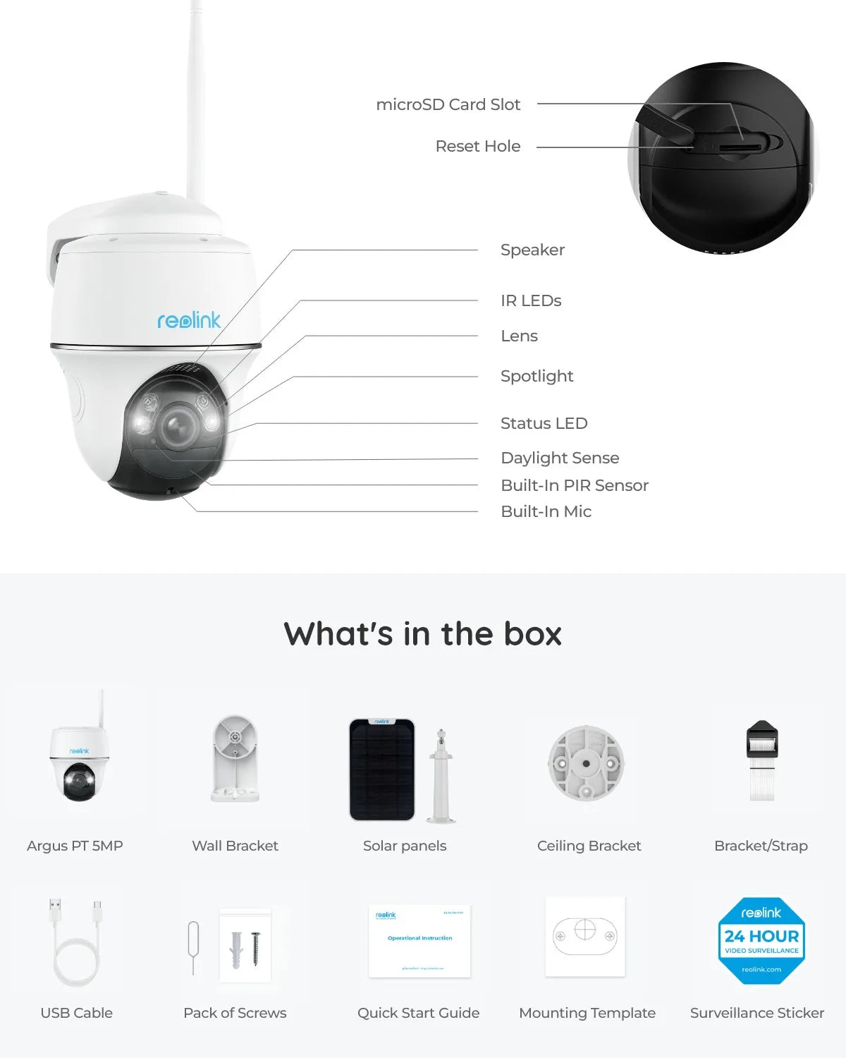 Wireless Outdoor Solar/Battery Powered WiFi Surveillance Cameras