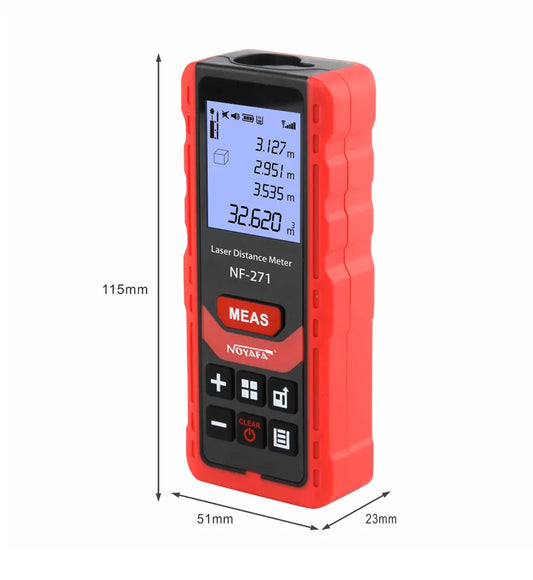 Laser Distance Meter Rangefinder, Tape Digital Ruler Tool