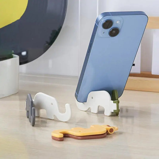 cartoon phone holder elephant shape Portable Cellphone bracket Holder