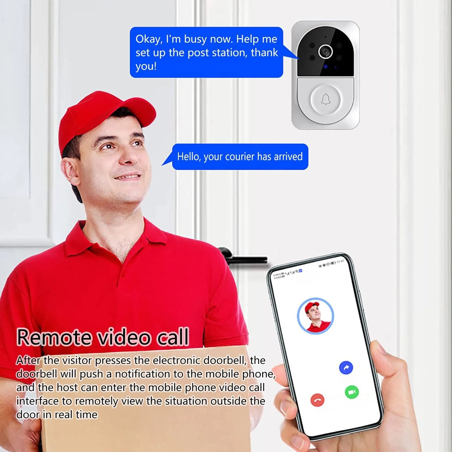 Wi-Fi Camera, With 2-Way Audio, Motion Detection, Night,