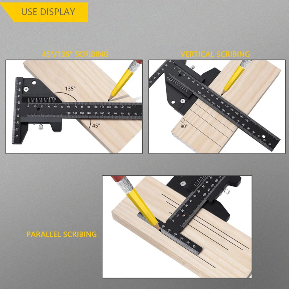 Marking Measuring Gauge Mark T-Ruler Limit Gauge Scriber