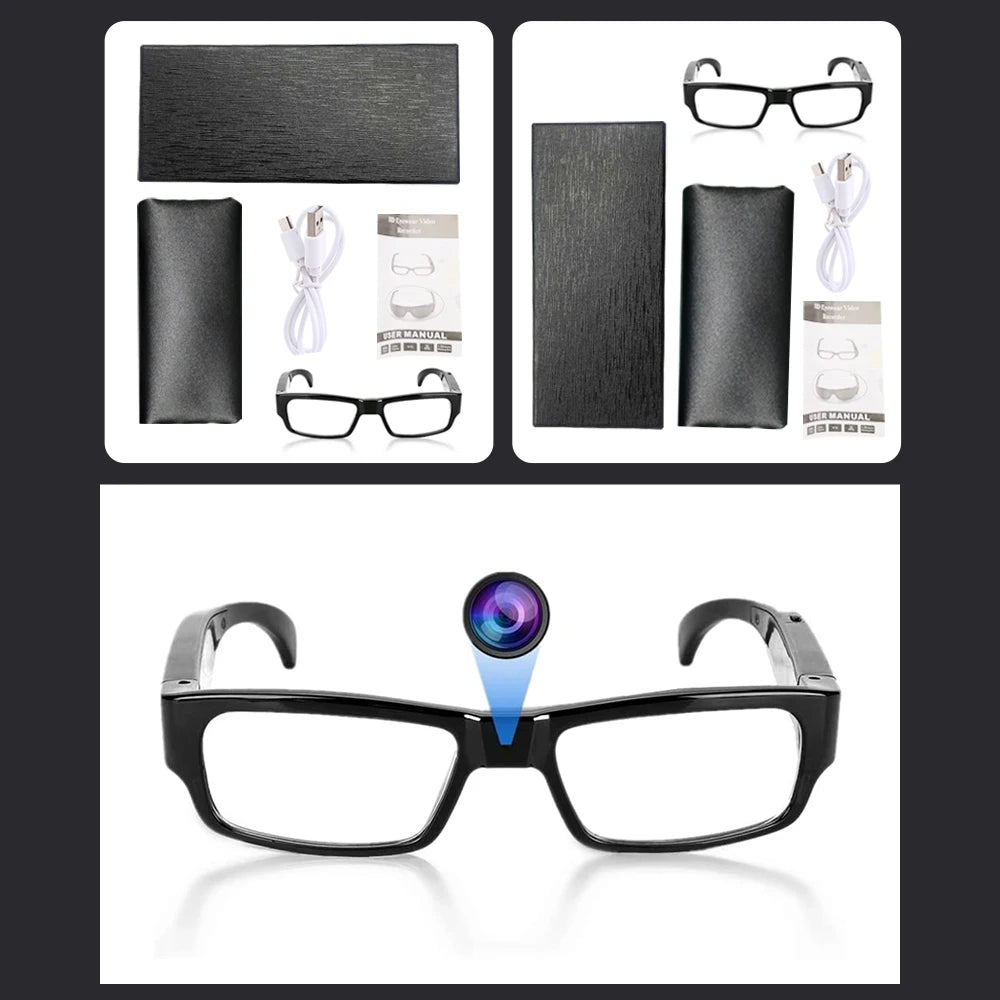 Mini Camera Smart Glasses Portable VCR Camera Sports Camera