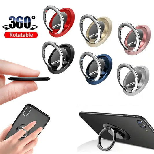 360 Degree Rotating Finger Phone Holder for Metal Stand