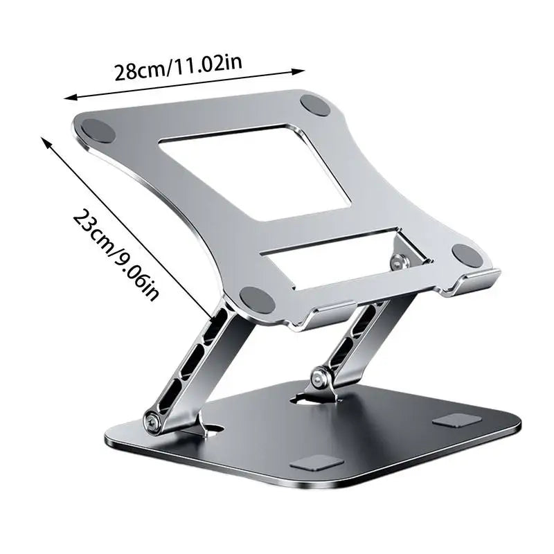Phone Stand Aluminum Laptop Tablet up to 17 "Laptop Portable Folding