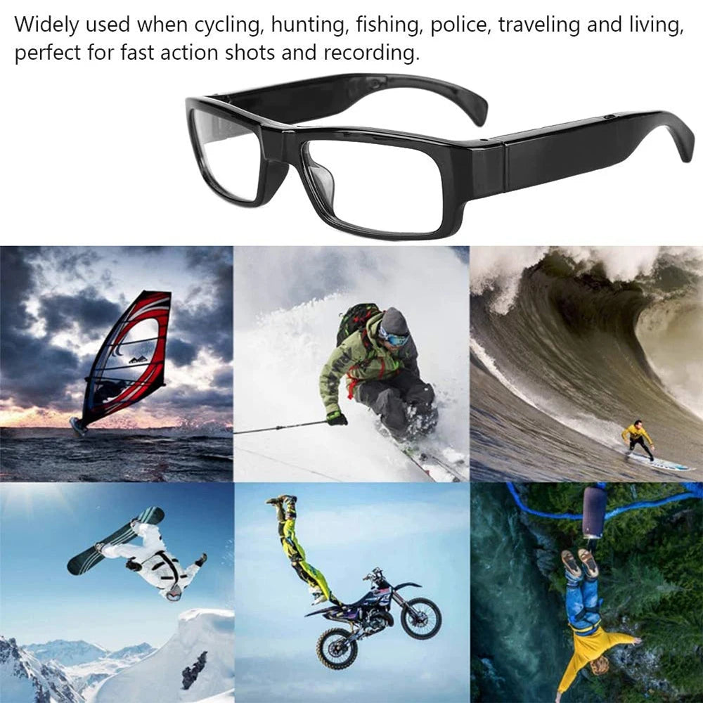 Mini Camera Smart Glasses Portable VCR Camera Sports Camera