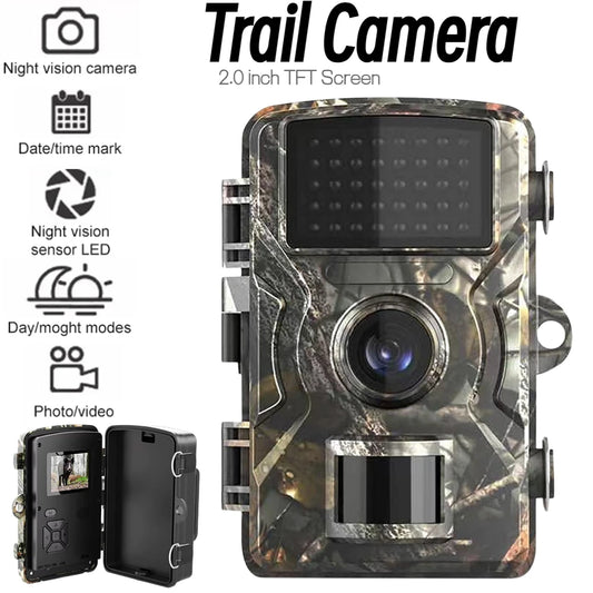 Wildlife Hunting Camera Waterproof Hunting Equipment Night Vision Motion Sensor Wild Animal Trail Surveillance Detector Camera