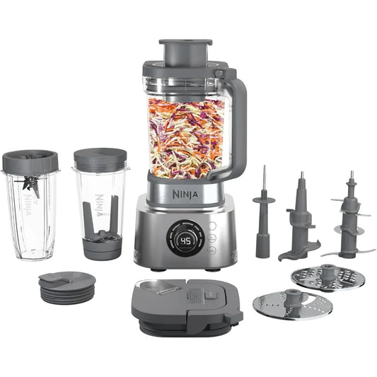 Blender and Food Processor Combo,Foodi Power Blenders For Kitchen and Personal Size,Smoothie Maker, 6 Functions for Bowls