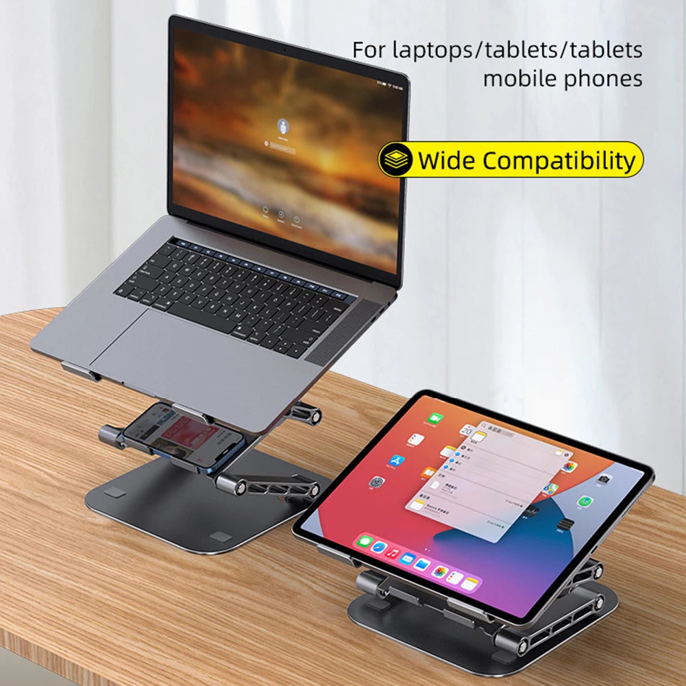 Adjustable Laptop Stand Foldable Holder Portable Notebook Tablet