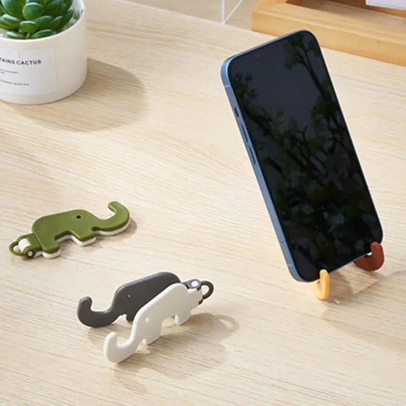 cartoon phone holder elephant shape Portable Cellphone bracket Holder