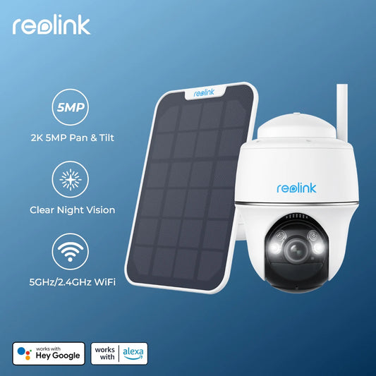 Wireless Outdoor Solar/Battery Powered WiFi Surveillance Cameras